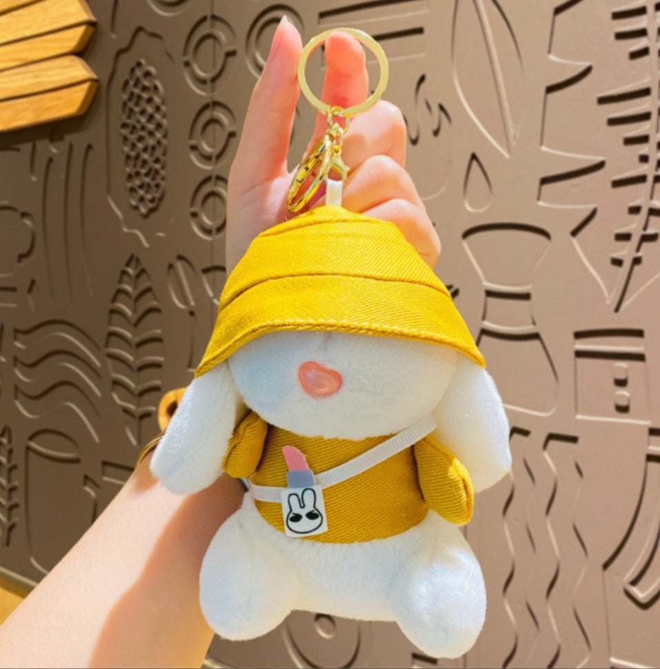 yellow Bunny plush