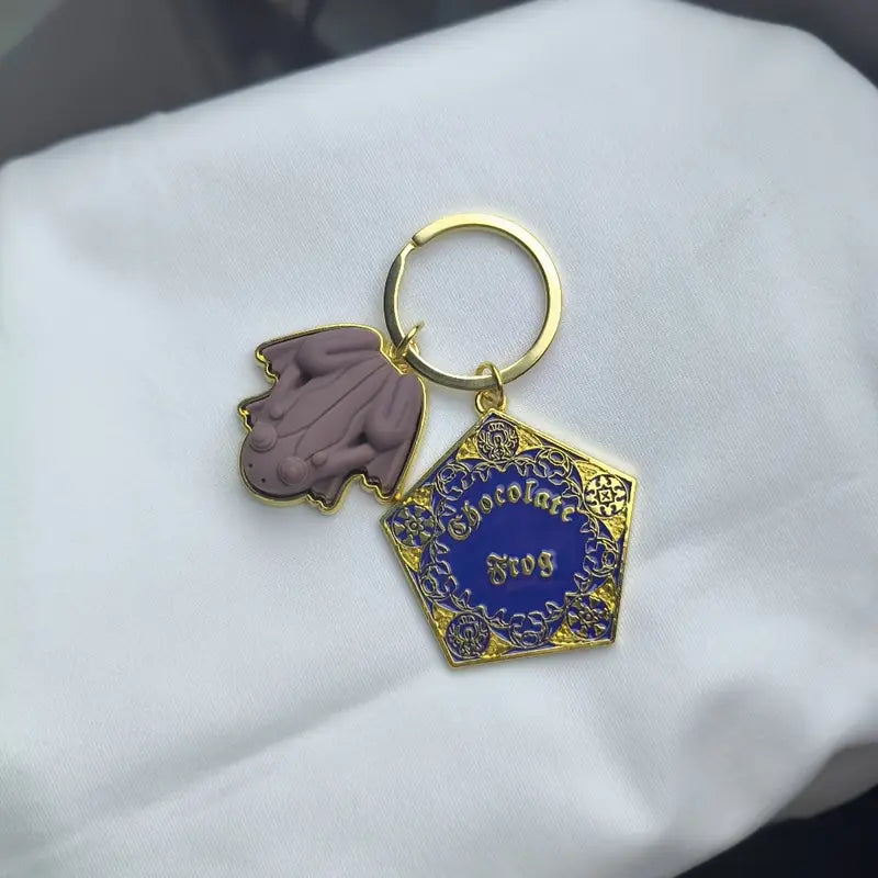 Ronald weasley chocolate Frog keychain