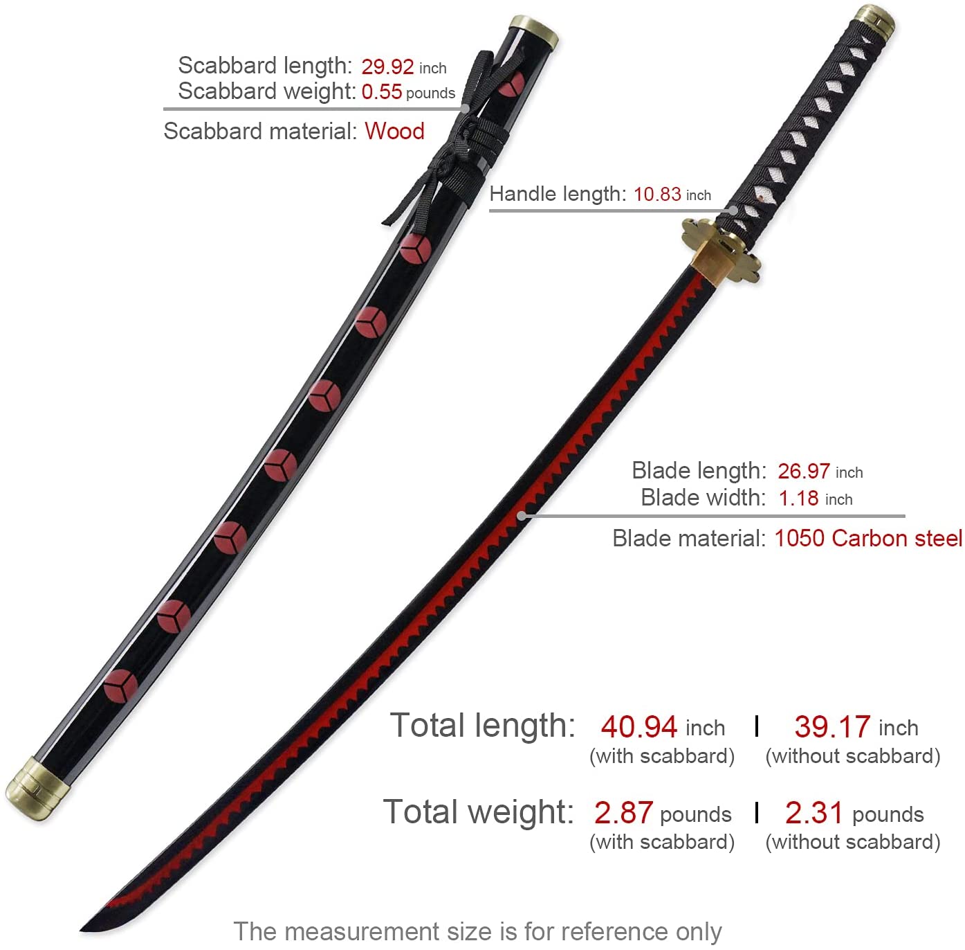 Shusui life size zoro katana (Onepiece)