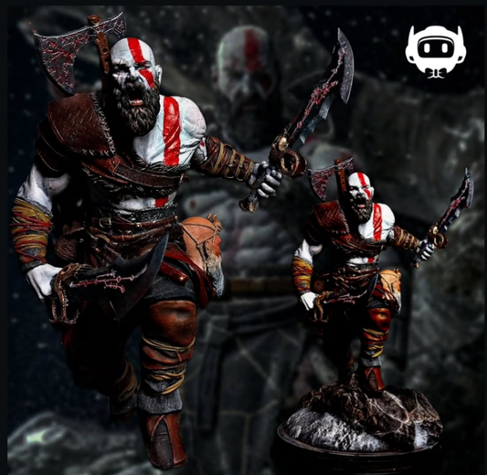 Kratos figure Resin (Game)