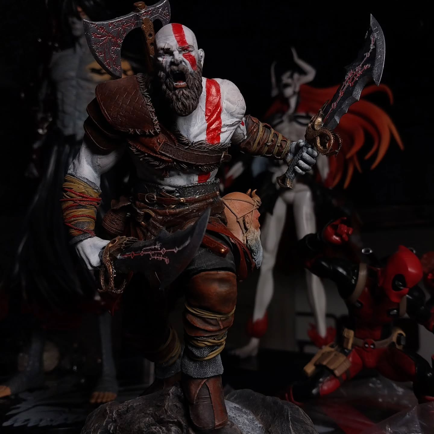 Kratos figure Resin (Game)