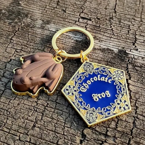 Ronald weasley chocolate Frog keychain