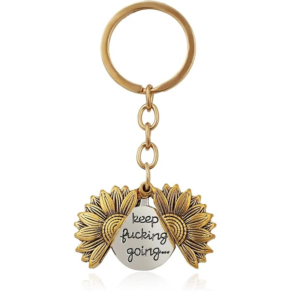 Sunflower Keychain