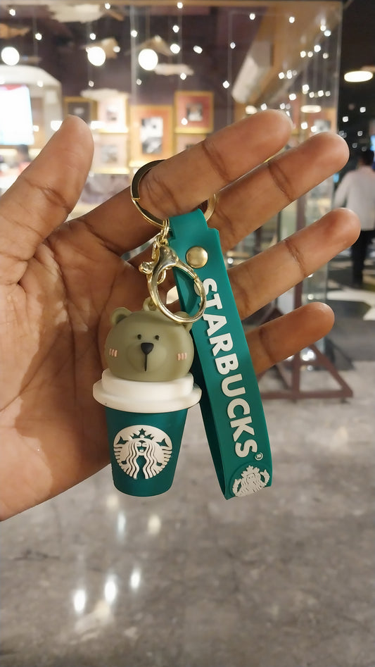 Panda pop Starbucks (Keychain)