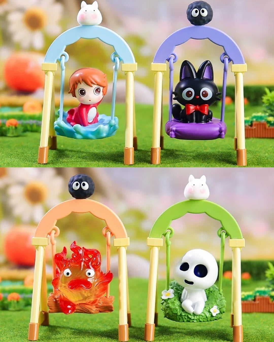 Totoro slides figure set of 6 (blind box)