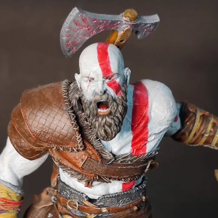 Kratos figure Resin (Game)