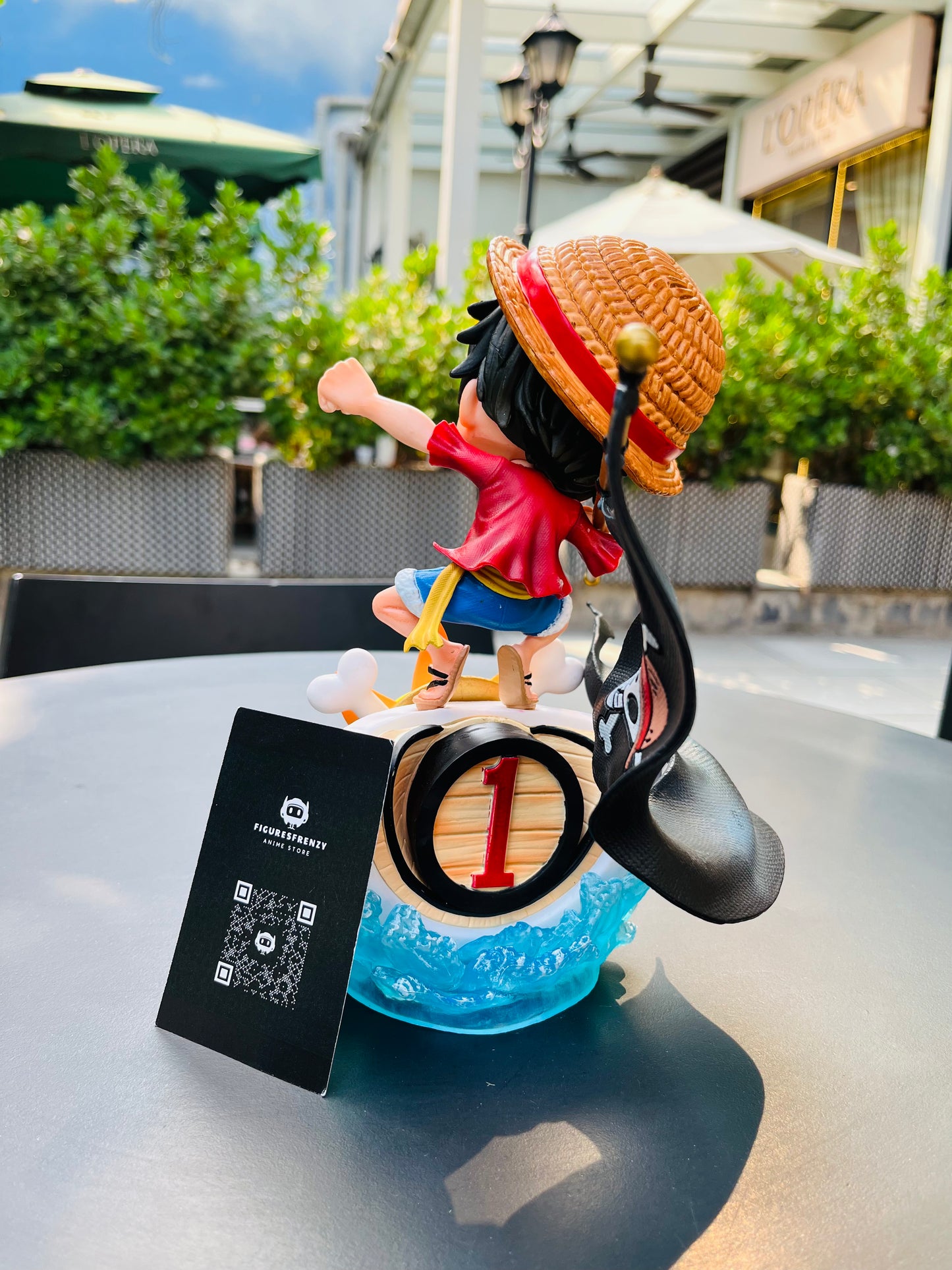 Luffy with thousand sunny (Onepiece)