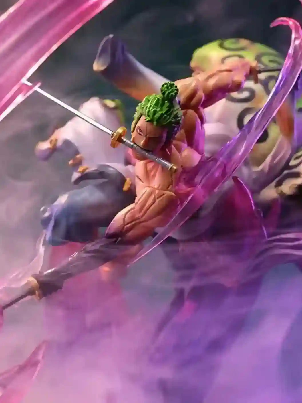 Zoro Wano counry arc Purgatory Demon Slash (One piece)